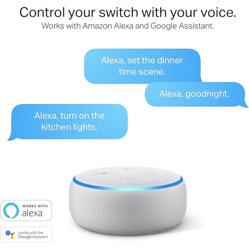 Kasa Smart Dimmer Switch HS220 - Alexa & Google Home Compatible