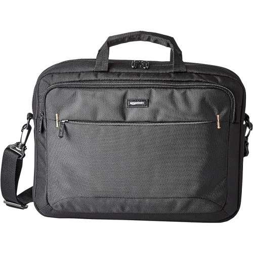 Amazon Basics Laptop Shoulder Bag - 15.6-Inch