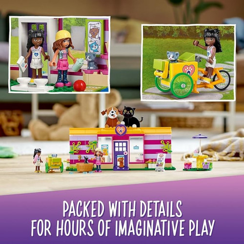 LEGO Friends Pet Adoption Café - Creative Building Toy