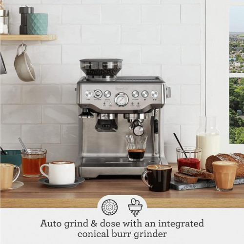 Breville Barista Express Espresso Machine - Professional Coffee Maker