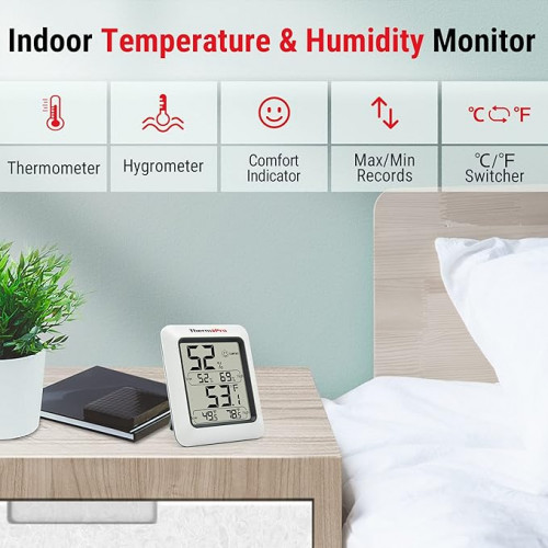 ThermoPro TP50 Digital Thermometer: Accurate Temperature Monitoring