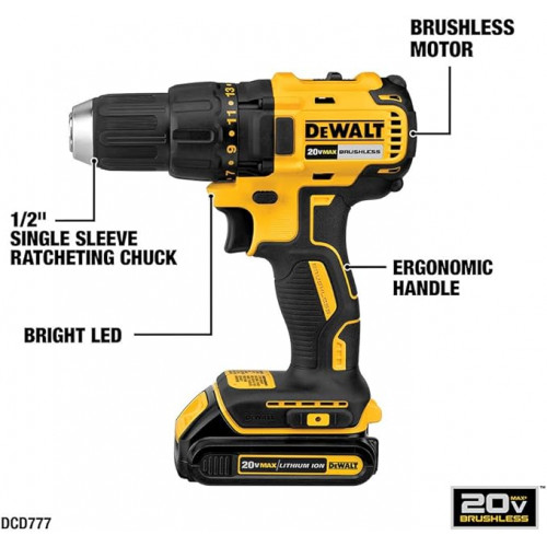 DEWALT Cordless Drill: Reliable, Battery-Included Power Tool