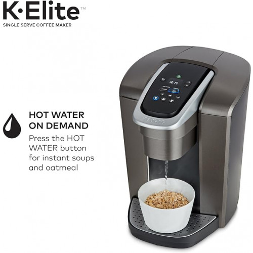 Keurig K-Elite Coffee Maker: Customizable Brew, Temperature Control