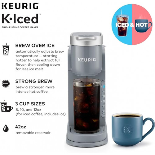 Keurig K-Iced Single Serve Coffee Maker: Fresh Iced Coffee at Home