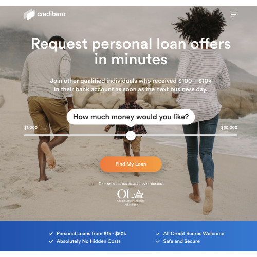 Fast Personal Loans from $1k - $50k