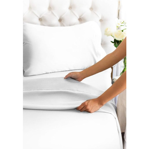 Queen Size Sheet Set: Ultra-Soft, Breathable Comfort