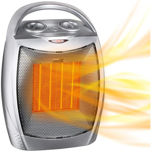 Portable Electric Space Heater: Your Cozy Companion with Safety Assured at Amazon