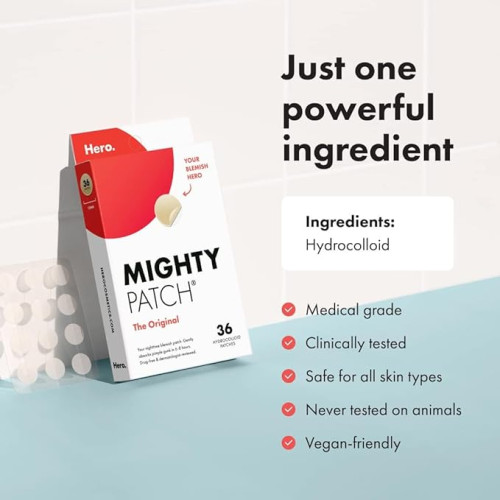 Mighty Patch Original: Your Discreet Solution to Clearer Skin on Amazon