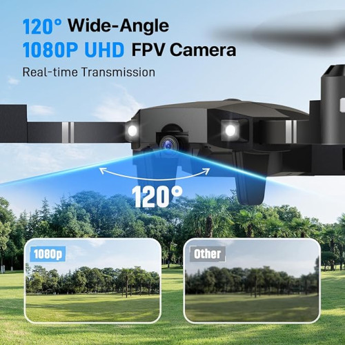 ATTOP 1080P Camera Drone: Easy Flying & Stunning Views on Amazon