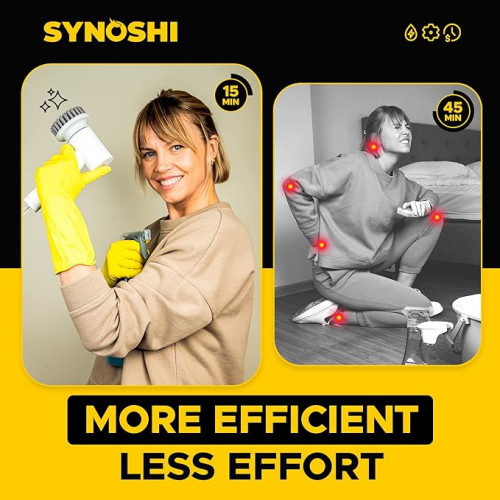 SYNOSHI Electric Spin Scrubber: Your Solution for Easy and Efficient Cleaning