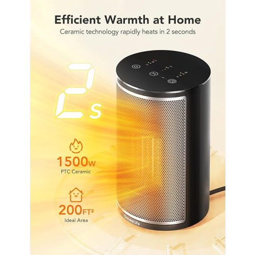 GoveeLife Smart Indoor Space Heater – Stay Warm with Advanced Tech