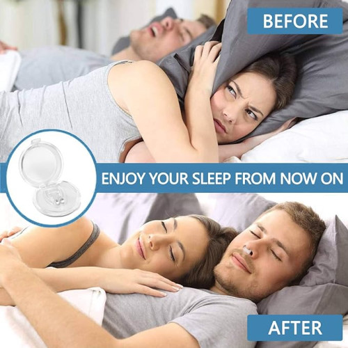 Albrta Magnetic Anti Snoring Nose Clips – Breathe Easy and Sleep Peacefully