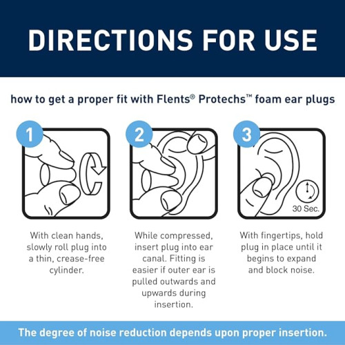 Flents Foam Ear Plugs