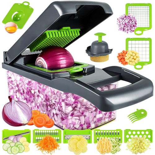 Effortless Veggie Chopping with Multifunctional Chopper