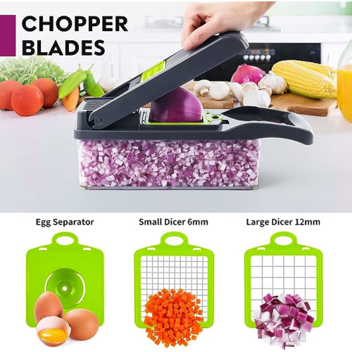 Effortless Veggie Chopping with Multifunctional Chopper